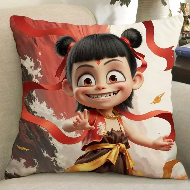 哪吒抱枕