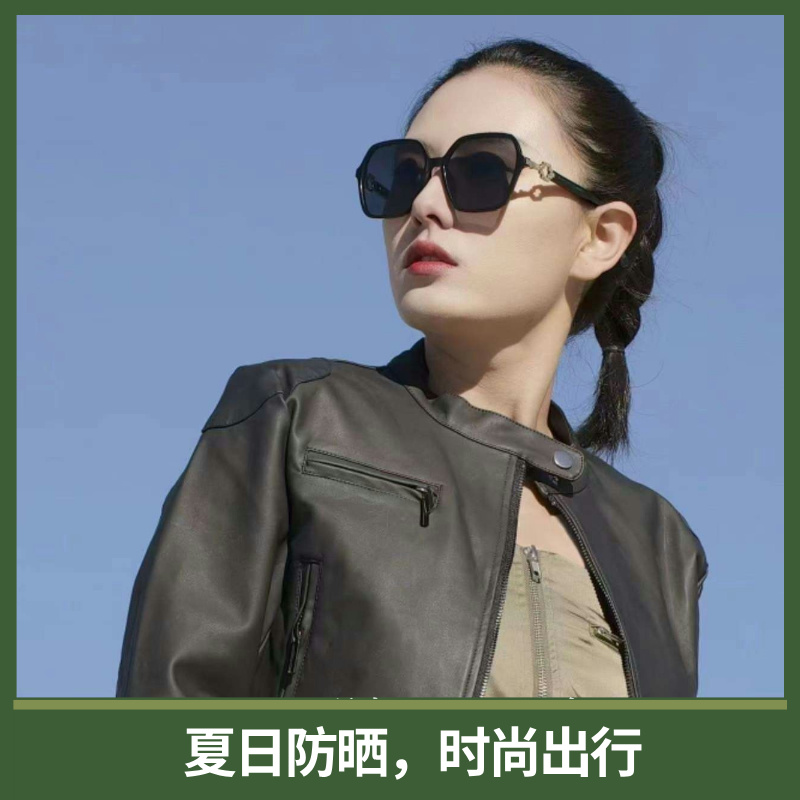 尼龙偏光高级感防晒墨镜