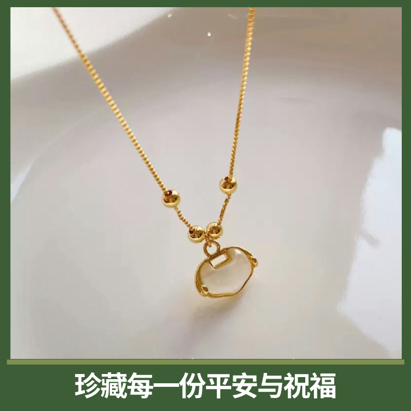 「福运长命锁」长命锁项链