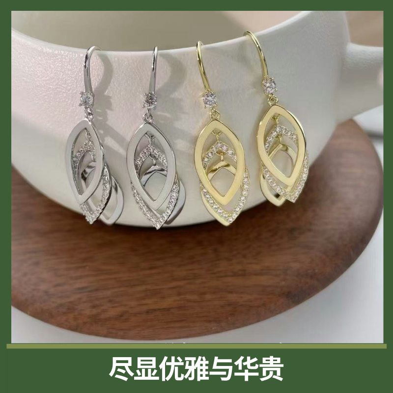 树叶耳环